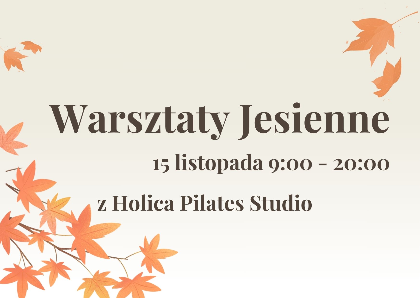 Warsztaty jesienne